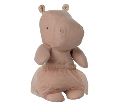 Safari friends Hippo avec jupe Small Soft rose - MAILEG 16-5601-00 5707304143819