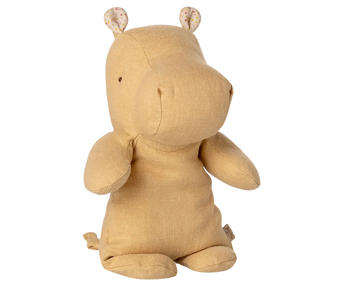 Safari friends hippo Small jaune crème - MAILEG 16-5616-01 5707304149743