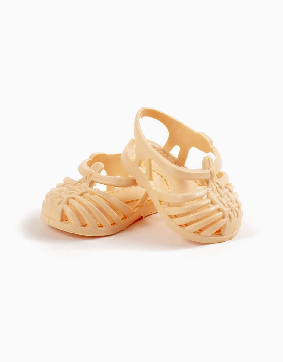 Sandales de plage “Sun” pour poupée Gordis pêche - minikane CG.11.130 3701548435244