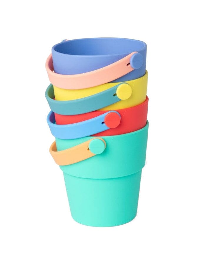 Seaux empilables en silicone pour eau et sable - Little L LL032-001 8437020510981