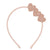 Serre-tête glitter coeurs roses - Luciole et petit pois HB_71 