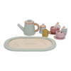 Service à thé en bois Spring Flowers - LITTLE DUTCH LD7006 8713291770065