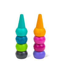set 8 crayons empilables candy colours - TIGER TRIBE