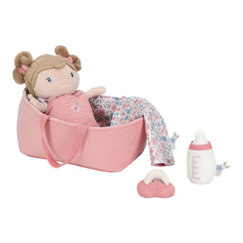 Set couffin et poupon bébé Rosa - LITTLE DUTCH LD4677 8713291446779