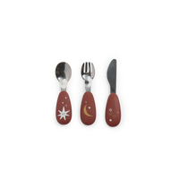 Set couverts silicone Après la pluie- moulin roty 715232 35756771522323
