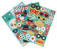 Set d'activités autocollants funny faces - DAM 5072933 9781797229331