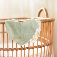 Set de 2 bavoirs bandana Safari Wonders de Little Dutch – vue 2
