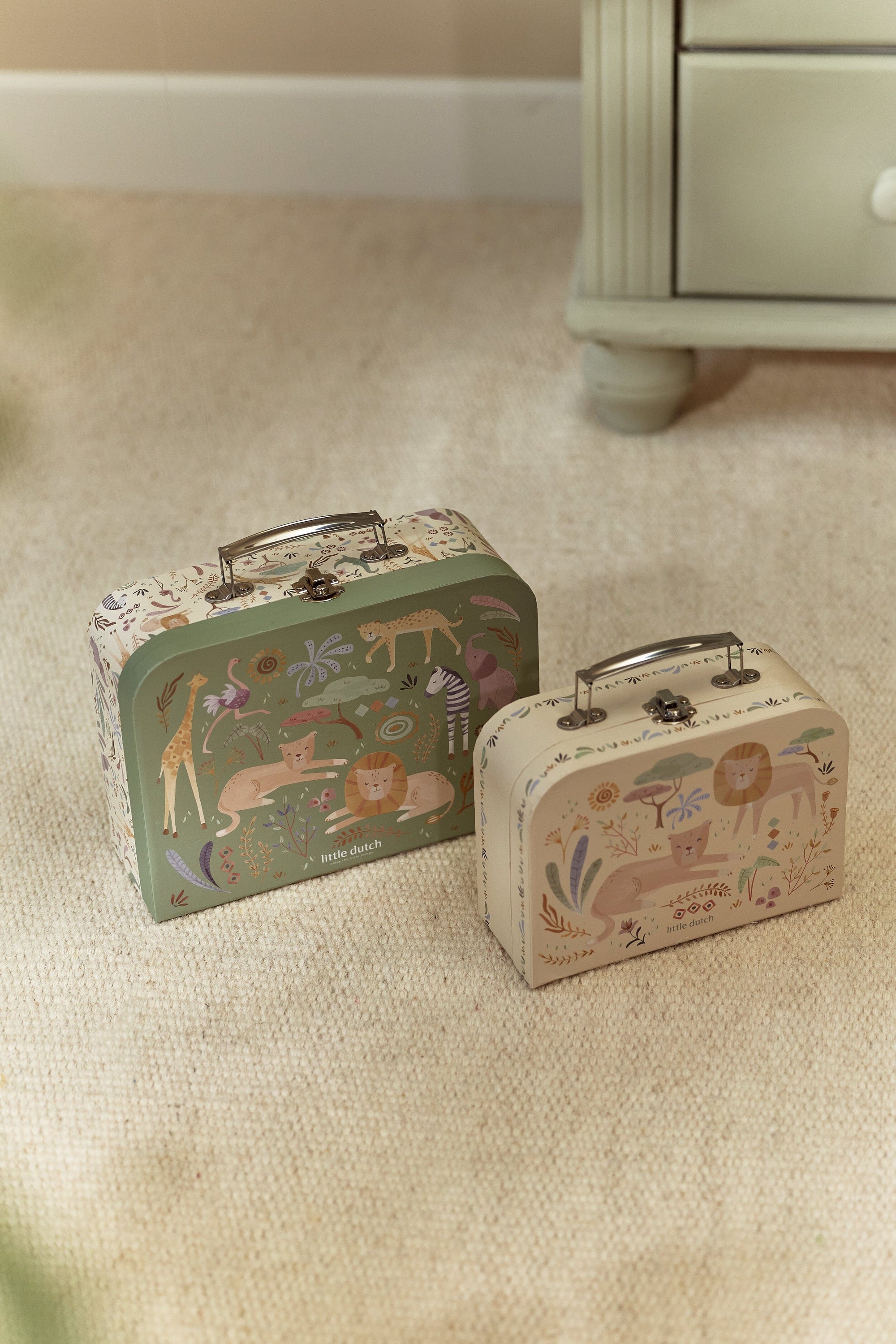 Set de 2 valisettes Safari Friends - LITTLE DUTCH
