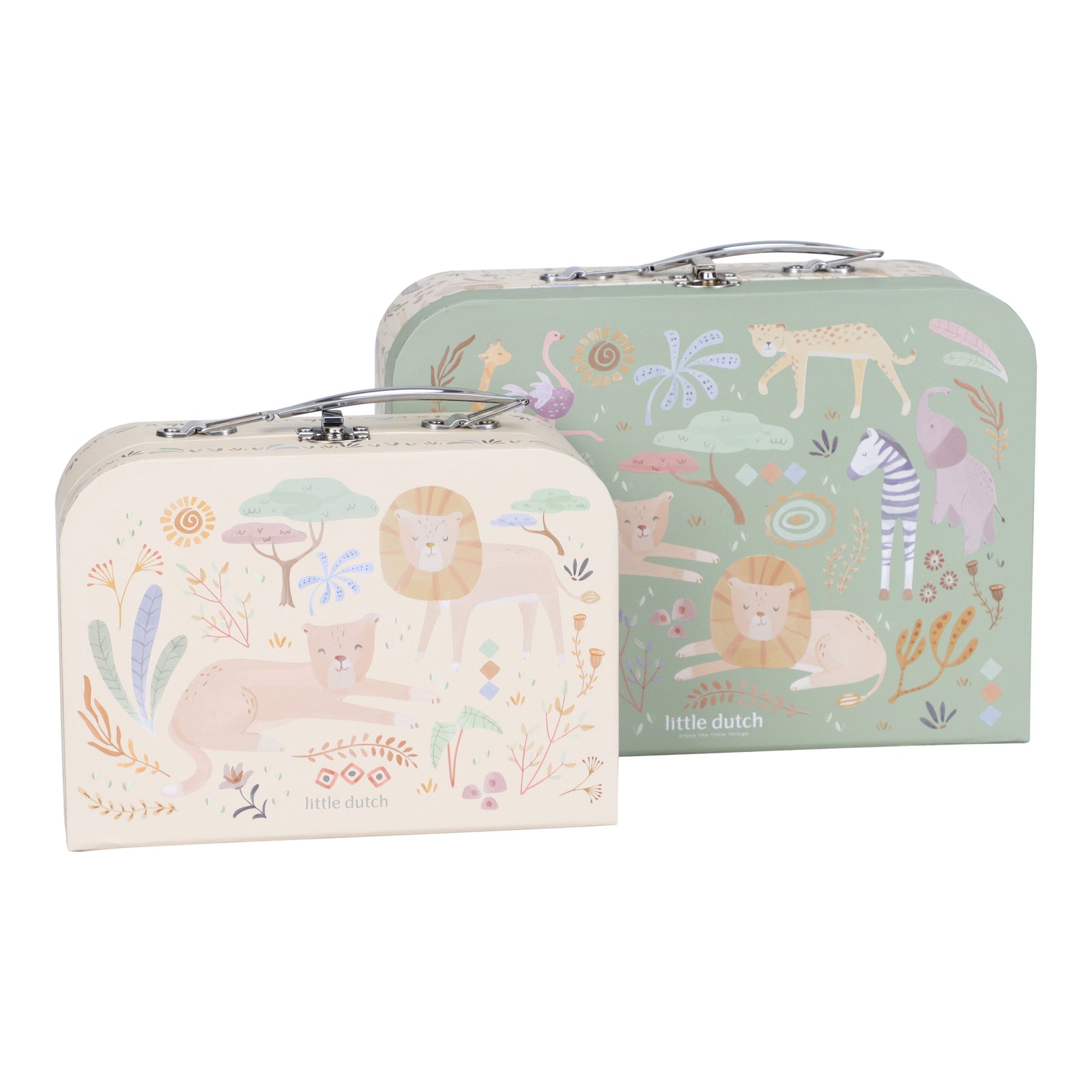 Set de 2 valisettes Safari Friends - LITTLE DUTCH 