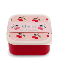 set de 3 boites à goûter little cherry - REX