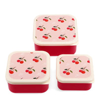 set de 3 boites à goûter little cherry - REX