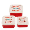 set de 3 boites à goûter teckel - REX London 30711 5027455449692