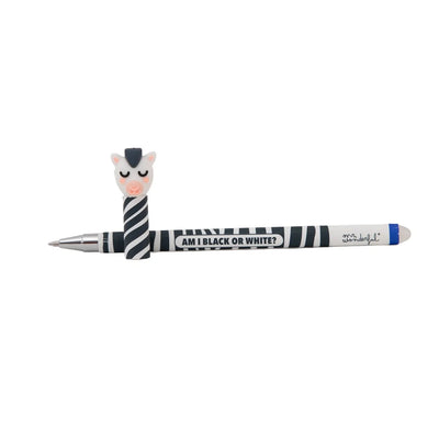 Set de 3 stylos effaçables Bo-Bo animal print - Serpent, Léopard et Zèbre - MR. WONDERFUL