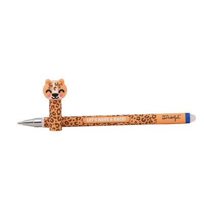 Set de 3 stylos effaçables Bo-Bo animal print - Serpent, Léopard et Zèbre - MR. WONDERFUL