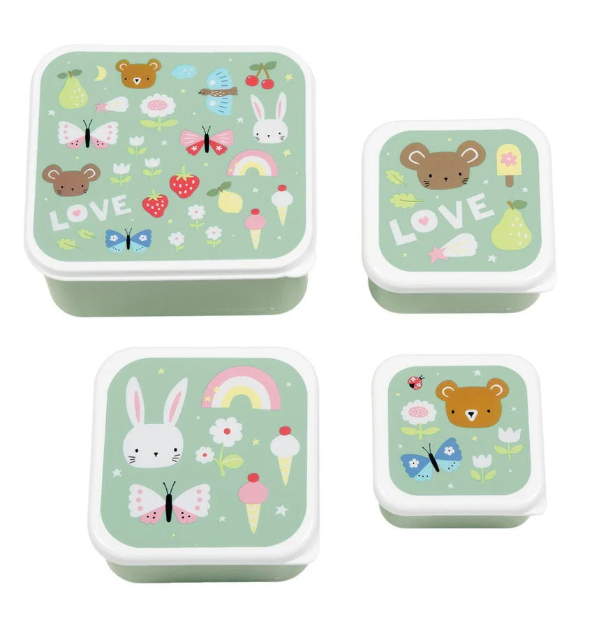 set de 4 boite à gouterJoy - A LITTLE LOVELY COMPANY SBSEJO62 