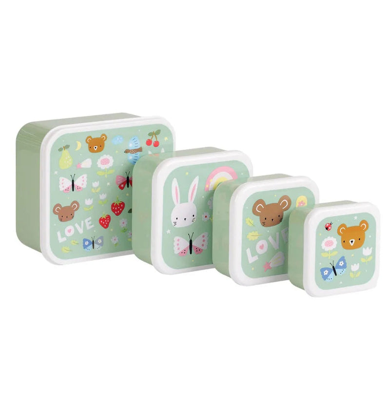 set de 4 boite à gouterJoy - A LITTLE LOVELY COMPANY SBSEJO62 