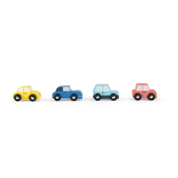 Set de 4 voitures Avenue du Moulin - MOULIN ROTY 725732 3575677257325