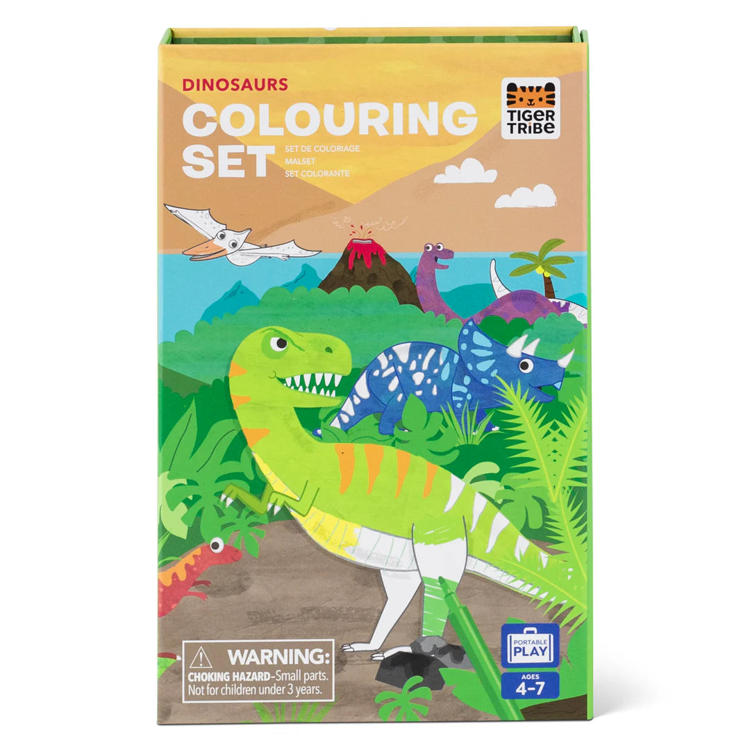 set de coloriage dino - TIGER TRIBE tt-14-013 9341736004629