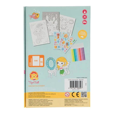set de coloriage sirène - TIGER TRIBE TT6-0241 9341736008597