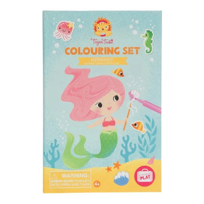 set de coloriage sirène - TIGER TRIBE TT6-0241 9341736008597