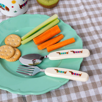 Set de couverts chien sunny sausage - REX London