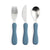 Set de couverts en silicone fanto nordic blue - SEBRA 700210011 5704680067609