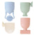 Set de gobelets pour le bain - MUSHIE 70.077.70 