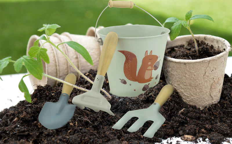 set de jardinier ecureuil - ULYSSE 235701 3760111715312