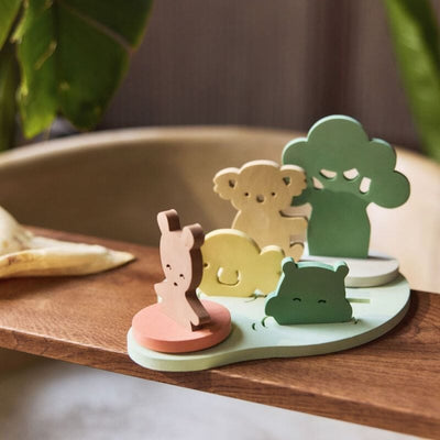 Set de jeux en mousse de bain-kangaroots-Jollein