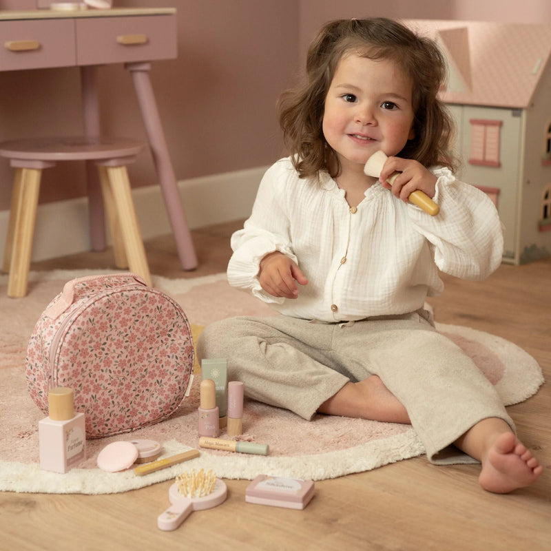 Set de maquillage en bois rose de Little Dutch