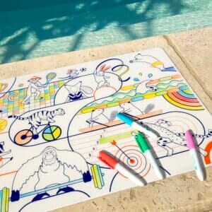 set de table a colorier Sports Olympiques - SUPERPETIT SMATsport005 3760264701699