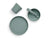 Set de table bébé silicone ash green(4pcs) - JOLLEIN 705-007-00095 8717329361041
