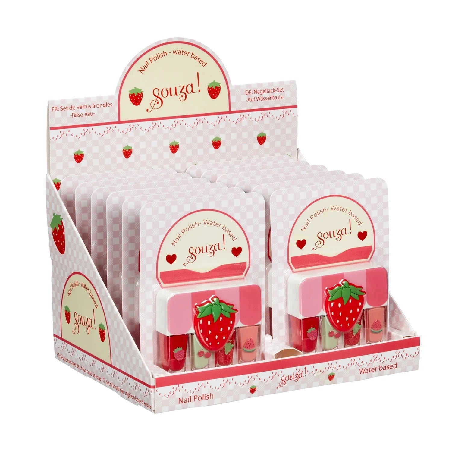 Set de vernis à ongles Fruit - SOUZA 107612 8720955289214