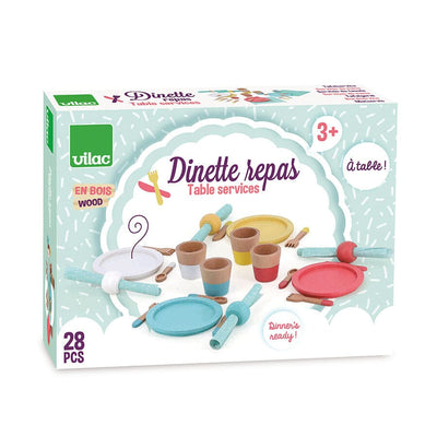 Set déjeuner en bois - VILAC 8178 3048700081780