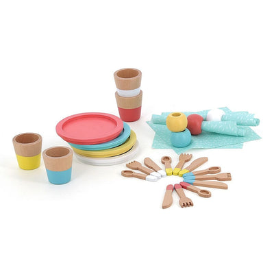 Set déjeuner en bois - VILAC 8178 3048700081780