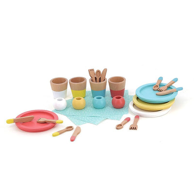 Set déjeuner en bois - VILAC 8178 3048700081780