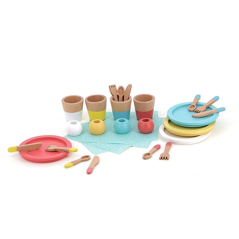 Set déjeuner en bois - VILAC 8178 3048700081780