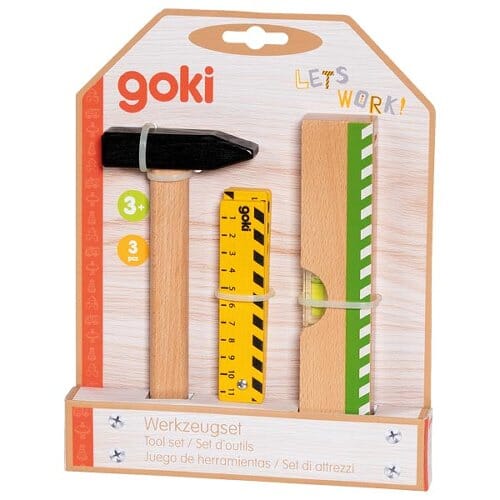 Set d’outils en bois pour enfant – GOKI