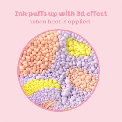 set feutres 3D SCENTED PUFFY POPCORN - TIGER TRIBE