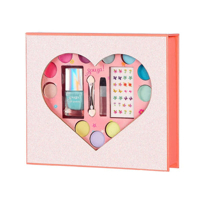 Set maquillage coeur en boîte cadeau - SOUZA 106815 8718692919730