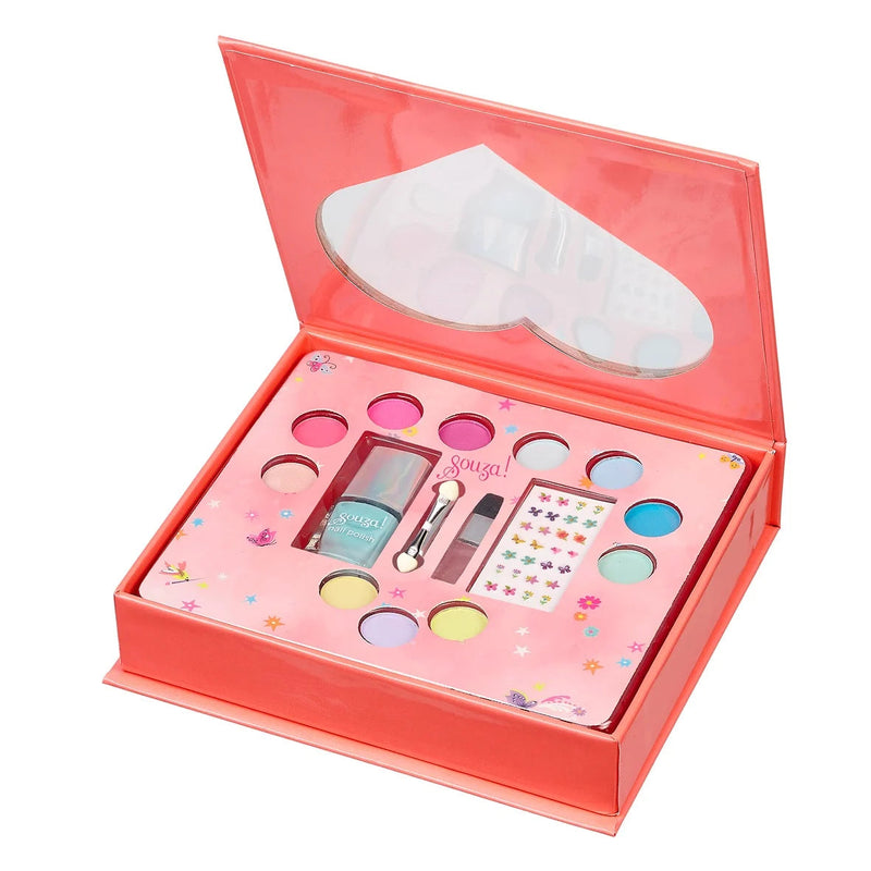 Set maquillage coeur en boîte cadeau - SOUZA 106815 8718692919730