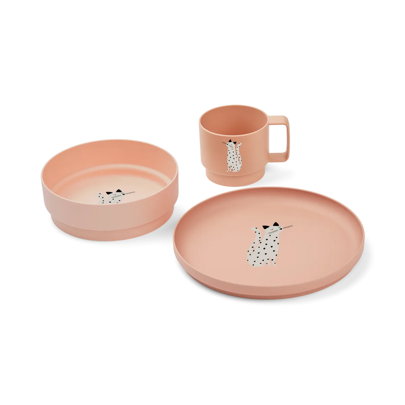 set repas Archi Chat rose- LIEWOOD lw19565 2175 5715493378738