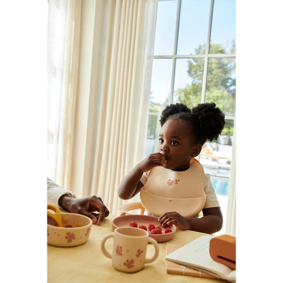 set repas en silicone Butterfly / Apple blossom - LIEWOOD