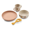 set repas en silicone Cats and dogs / sandy - LIEWOOD LW15135 2503 5715493491314