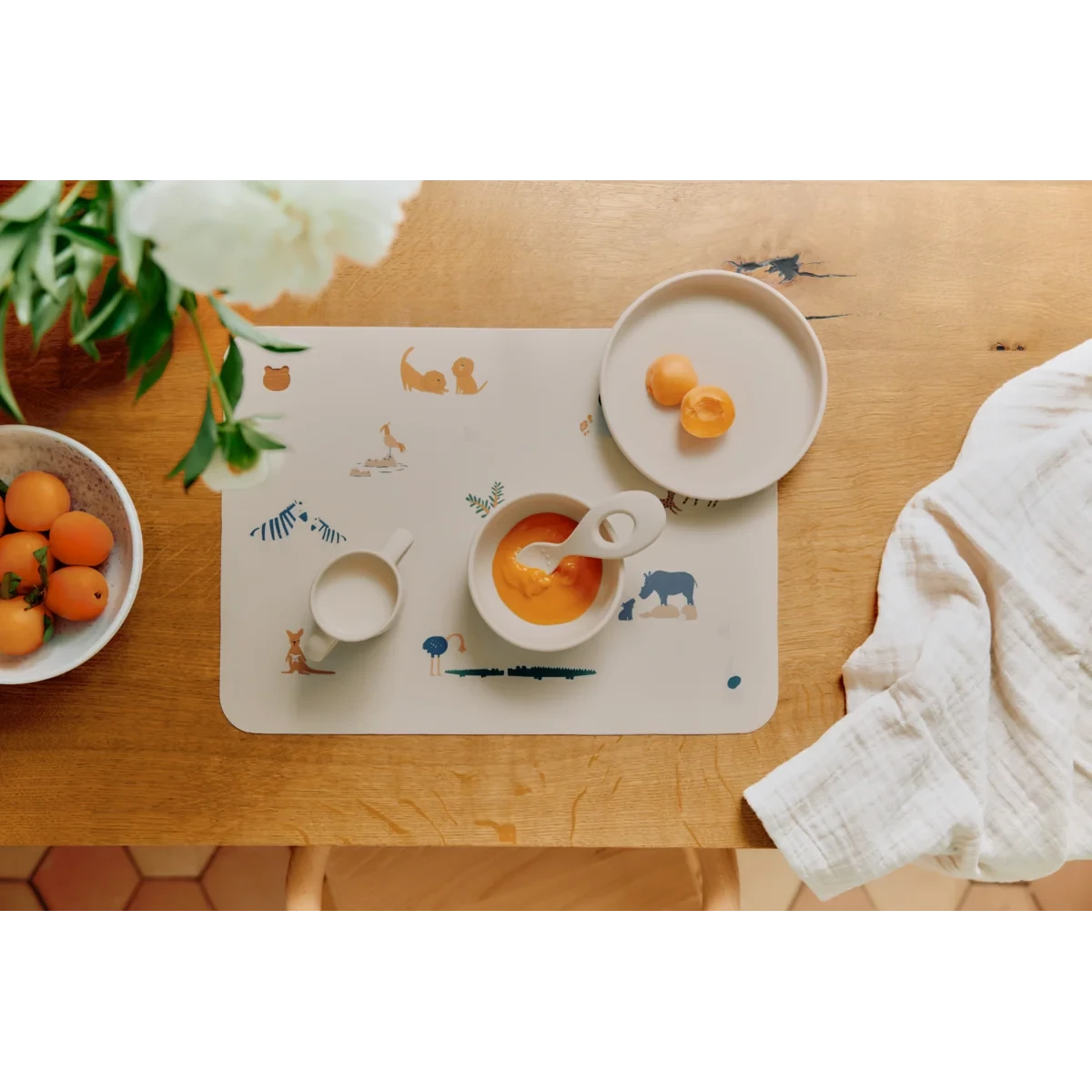 set repas en silicone Vivi All together / Sandy - LIEWOOD