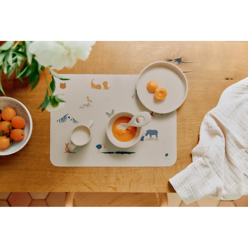 set repas en silicone Vivi All together / Sandy - LIEWOOD 