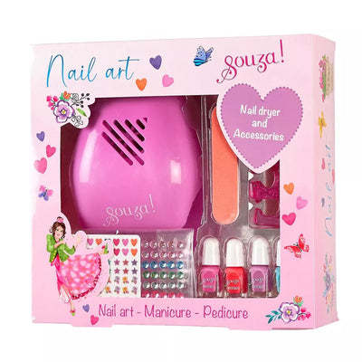 Set vernis à ongle et sèche-ongles - SOUZA 107140 8720955283748