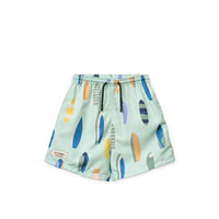 Short de Bain Duke boards / light peppermint- LIEWOOD LW20068 2605 5715493516116
