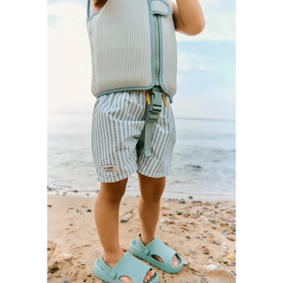 Short de Bain Duke Stripe peppermint / crisp white- LIEWOOD lw21436 1275 86 5715493595487