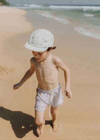 short de bain new stevie shorts organic squares - Mrs. Ertha 1359-organic squares 1 an 0658606267091